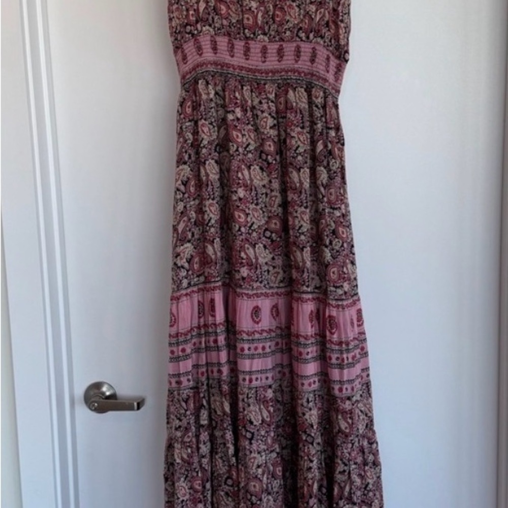 BELL Floral Pink Maxi Dress - Picture 2 of 5